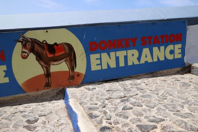 Entrance to the Donkey Tour