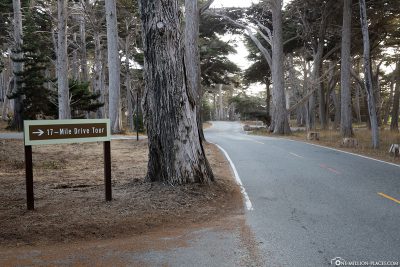Signpost of 17-Mile Drive