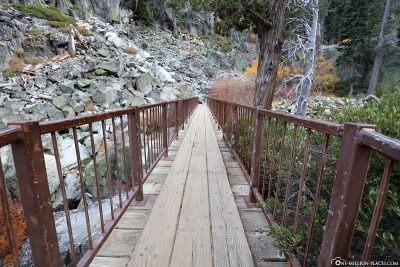 Brücke über die Eagle Falls