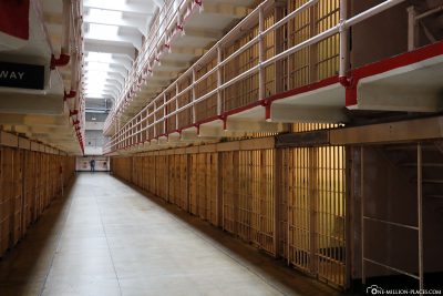 Zellentrakt in Alcatraz