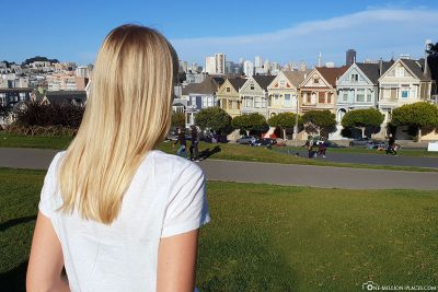 View of the Painted Ladies