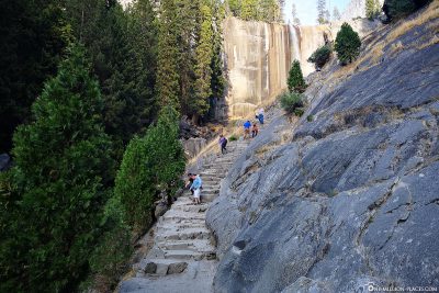 The road to vernal fall