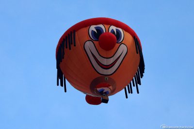 Was ein cooler Heißluftballon