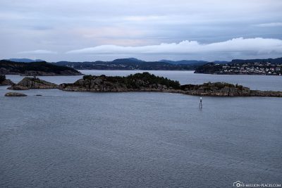 Fahrt durch den Byfjord