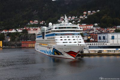 AIDAdiva in Bergen