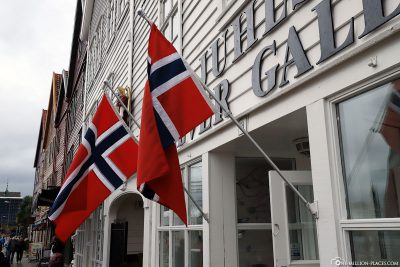 Norwegische Flaggen