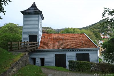 Kirche im Freilichtmuseum Gamle Bergen