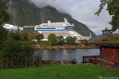 AIDAsol in Eidfjord
