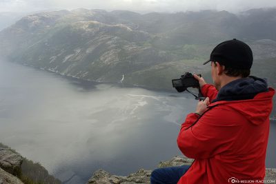 Blick auf den Lysefjord