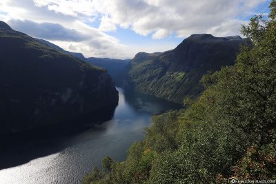 The Norwegian fjord landscape