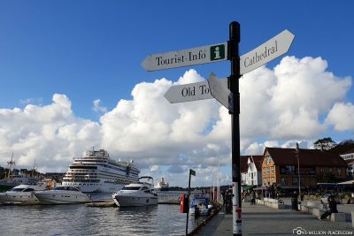 The port in Stavanger