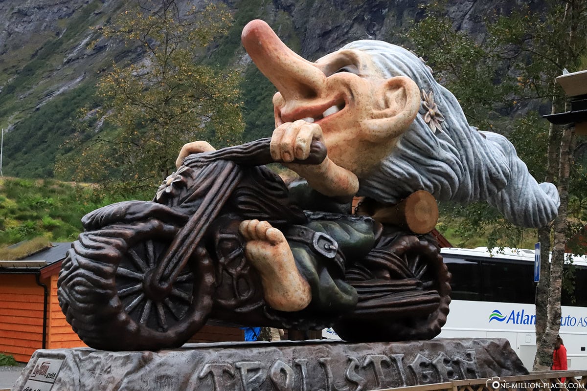Andalsnes, Troll, Motorcycle, Norway, Bus Tour