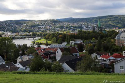 Blick über Trondheim