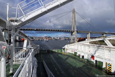 By ferry from Stavanger to Tau