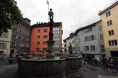 Fountain in the Niederdorf