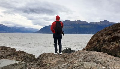 View of the Turnagain Arm in Cook Inlet
