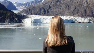 Die Aussicht auf den Gletscher genießen