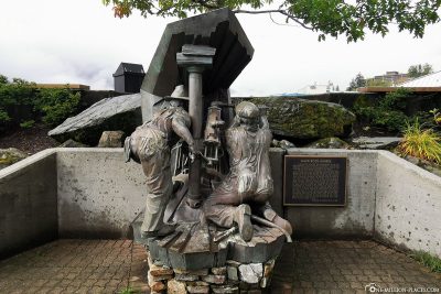 Statue der Hardrock Miners
