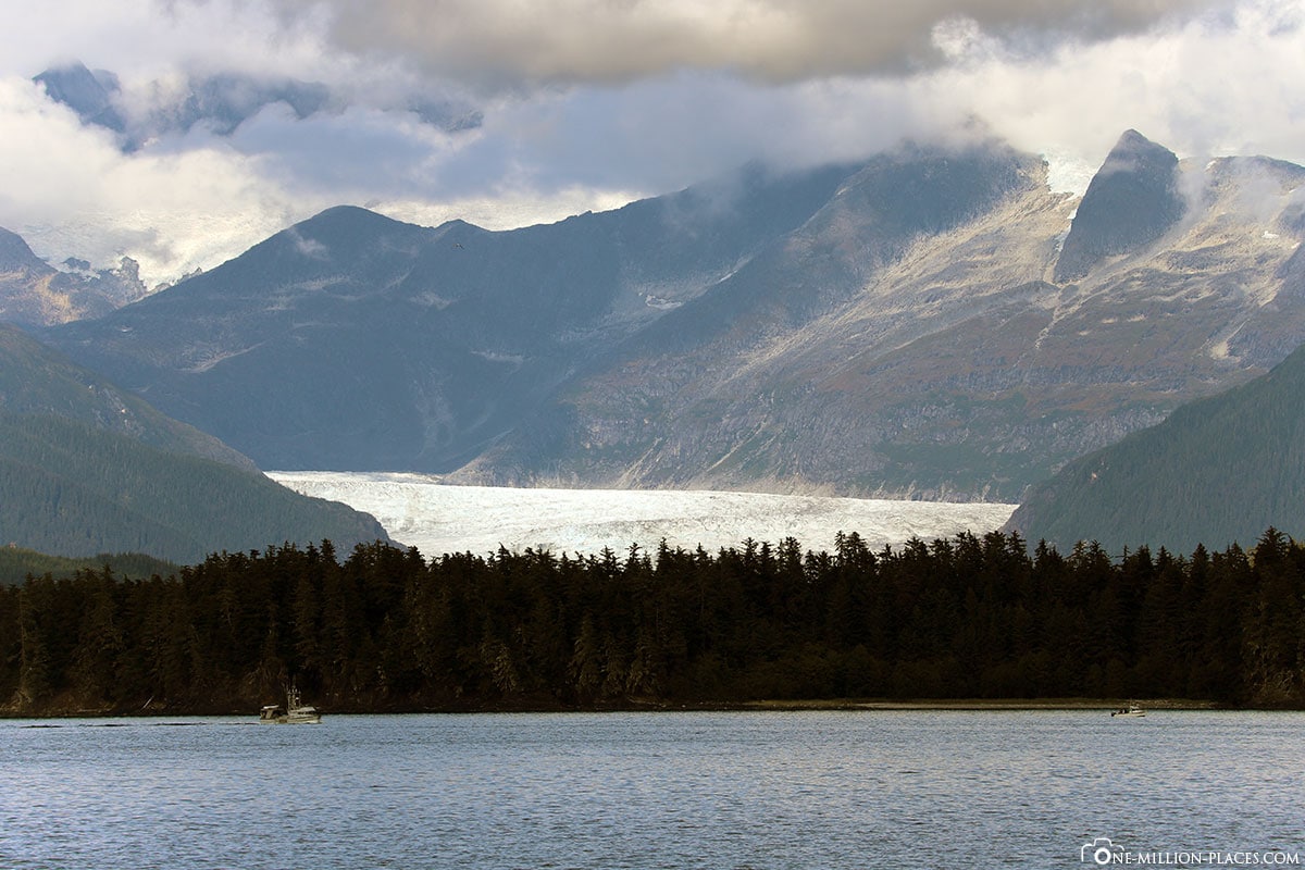 Auke Bay, Mendenhall-Gletscher, Walbeobachtung, Tagestrip, Juneau, Alaska, USA