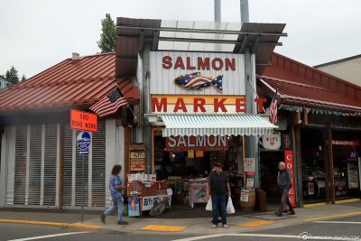 A salmon shop