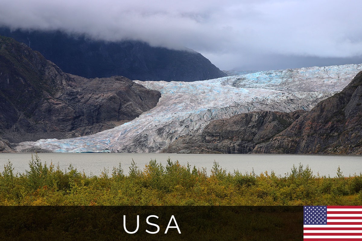 Titelbild, Mendenhall-Gletscher, Juneau, Alaska, USA, Reisebericht, Princess Kreuzfahrt, Tagesausflug