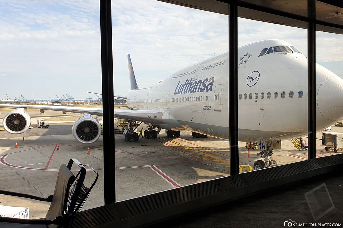 Newark, Frankfurt, Lufthansa, Flug, Boeing 747, Reisebericht