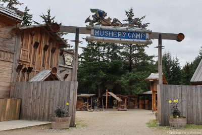 Sled Dog and Musher's Camp
