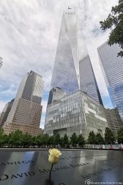 Blick hinauf zum One World Trade Center