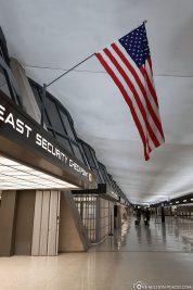 Der Flughafen in Washington
