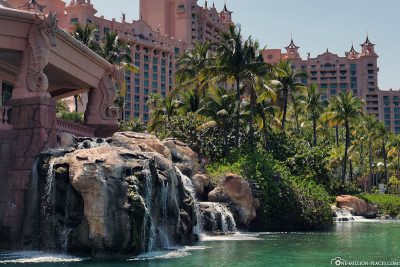 The Hotel Atlantis in the Bahamas