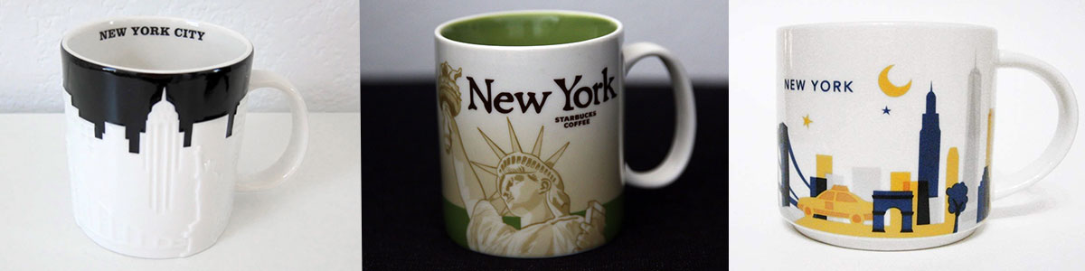 Starbucks Mugs Global Icon Coffee Limited Edition New York Tokyo