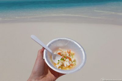 The specialty Conch Salad