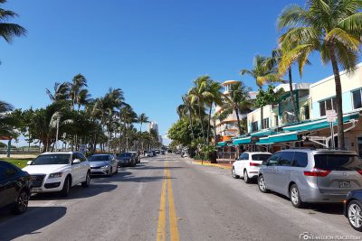 Der Ocean Drive in Miami