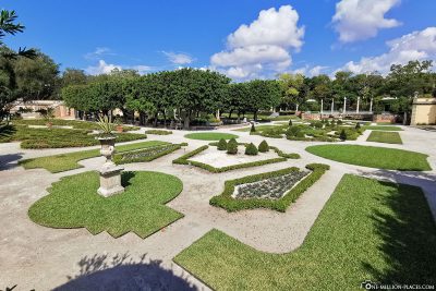 The park of Villa Vizcaya