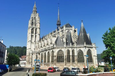 The church of Notre-Dame in Caudebec-en-Caux