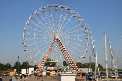 The Ferris wheel in Honfleur
