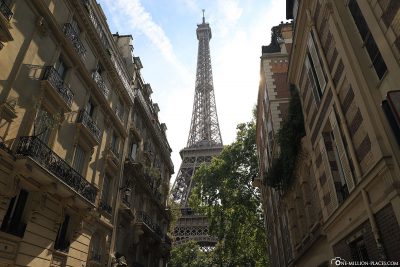 View from the 7th arrondissement of Paris