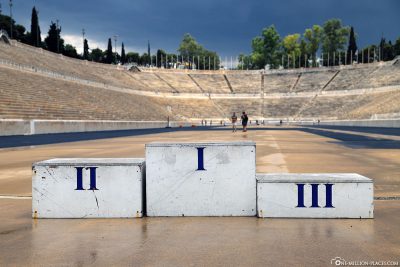 Das Panathinaiko-Stadion in Athen