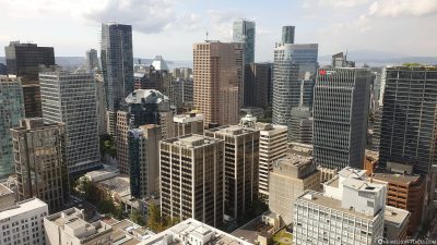 Blick auf Downtown Vancouver