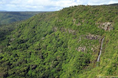 View of Black River Gorges National Park