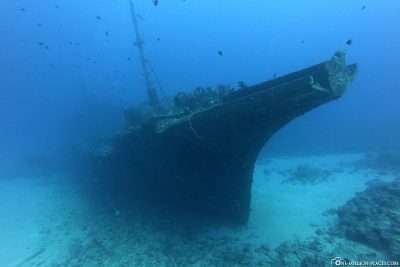 The wreck of Stella Maru