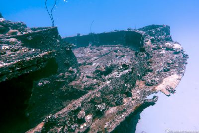 The wreck of Stella Maru