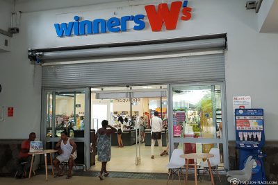 Winners Supermarkt auf Mauritius