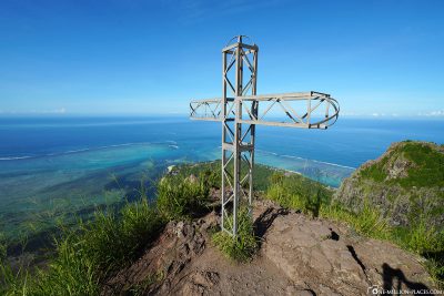 The view from Mount Le Morne