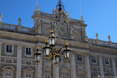Der Königliche Palast in Madrid