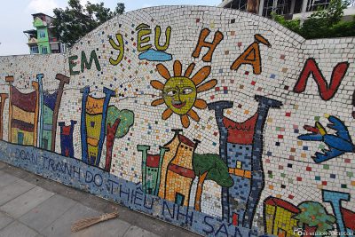 Hanoi Ceramic Mosaic Mural