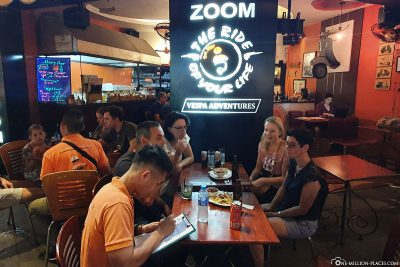 Das Café Zoom
