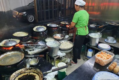 Die Küche im Banh Xeo