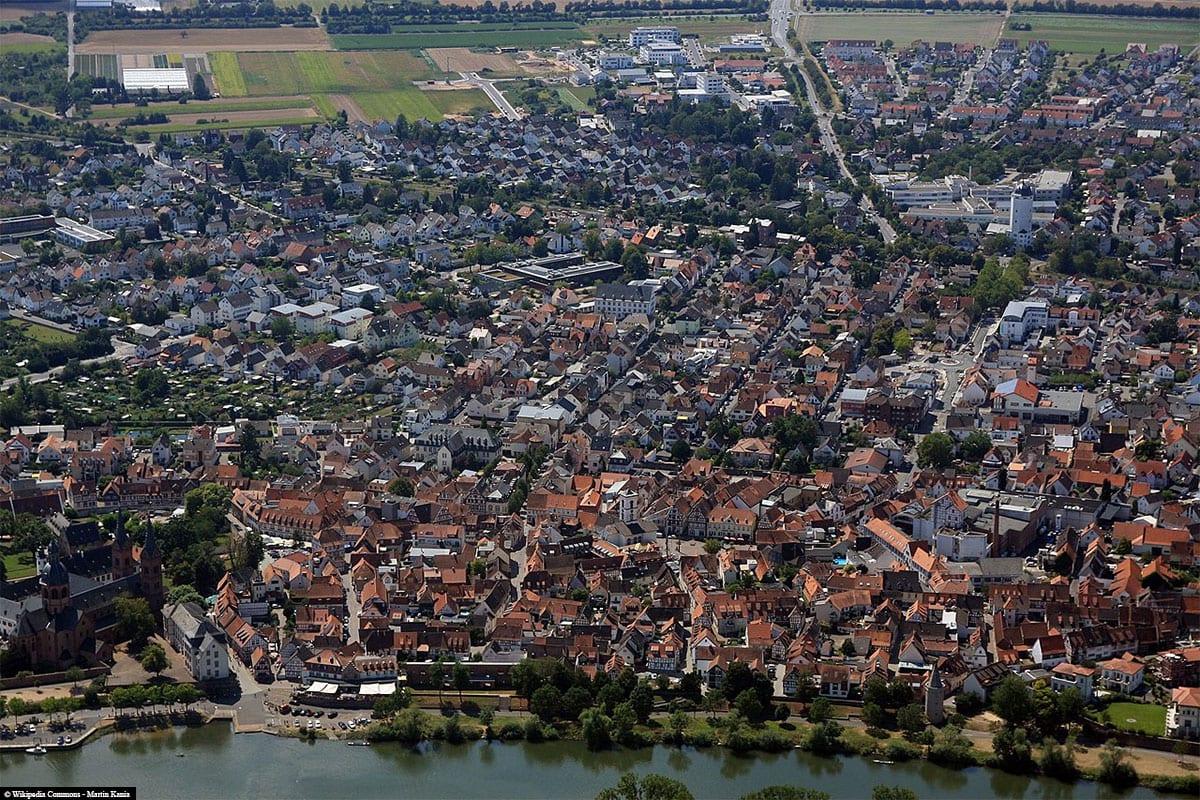 Seligenstadt am Main, Luftbild