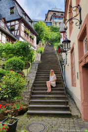The monastery staircase in Beilstein